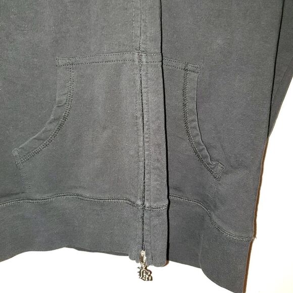 BCBGMAXAZRIA Black Sweater Hoodie - Picture 4 of 6